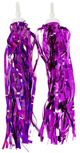 Laxzo® - Nastro per Manubrio Bicicletta, 2 Pezzi, Colore: Viola Scuro