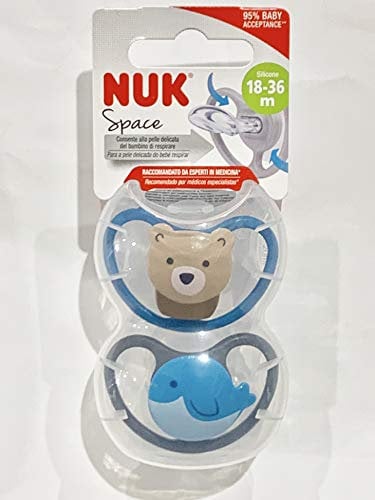 2 SUCCHIETTI SPACE SILICONE 18-36 M