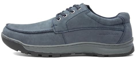 Hush Puppies Men's Tucker Derbys, Blue Navy Nubuck Navy, 10 UK