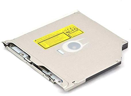 YuYue 9.5mm Uj898, Uj-898 CD-RW DVD ± R/RW Burner Sata Super Optical Drive Replacement Compatible with MacBook/MacBook Pro 13 15 Laptop A1278 A1286 A1297