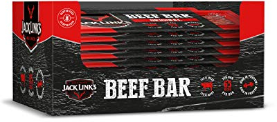 Jack Links Protein Riegel Beef Original – 14er Pack (14 x 22,5 g) – Low Carb Proteinriegel - Eiweißriegel - Protein Bar - Energieriegel - Snack für unterwegs und im Gym, Fitness - High Protein Snack
