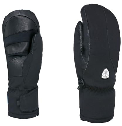 Level Super Radiator W Handschuhe, Damen, mitt Gore-Tex Black, 8