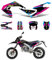 Color Dekor Aufkleber kompatibel mit Aprilia SX RX 50 2018 2019 2020