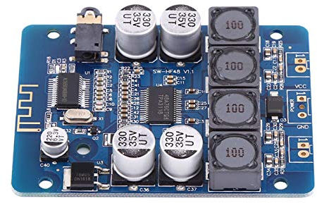 Módulo Amplificador de Potencia, TPA3118 30W + 30W 8V-26V DC Placa de Amplificador Digital Bluetooth de Doble Canal