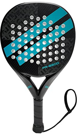 Padelschläger Kohlefaser-Oberfläche mit Eva-Memory-Flex-Schaum-Kern, Padel-Tennisschläger, leicht