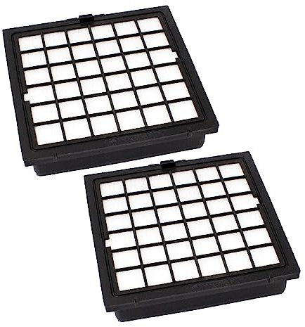 vhbw set da 2x filtro compatibile con Bosch Ergomaxx BSG 81455/14, BSG 82222/01 aspirapolvere - Filtro HEPA anallergico