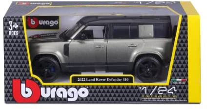 Modellino Land Rover Defender 2022 scala 1/24 - Bburago