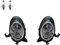 EISENFELS Bundle Set 106519142 erstellt mit Scheinwerfer rechts & links + PHILIPS Leuchtmittel H4 kompatibel mit Micra III K12