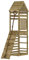 vidaXL Spielturm, Klettergerüst mit Kletterwand, Kinder Kletterturm mit Sandkasten, Spiel-Zubehör für Garten, Spielgeräte Spielplatz, Imprägniertes Kiefernholz