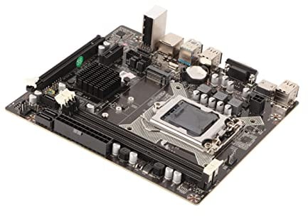 Tbest Placa Base Lga 1150 Z97 Placa Base Placas Base H81 Lag1150 Ddr3 Placa Base con HDMI Sata 2.0 USB 2.0 Soporte Vga + HDMI Salida Dual