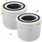 Rebirthcare 2 filtros Core P350 compatibles con LEVOIT Core 300/300s/P350, P350-RF Filtro HEPA purificador de Aire, filtro de repuesto 3 en 1 True HEPA Core P350-RF