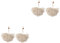 Didiseaon Lot De 2 Éponges De Bain Luffa Éponges De Exfoliantes En Maille Robuste