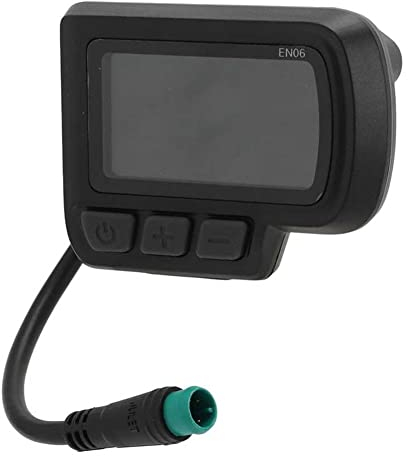 GUIJIALY Elektrisches Fahrrad-Display 24 V, 36 V, 48 V mit USB-Power-Geschwindigkeitsanzeige, Wasserdichter E-Bike-Stecker