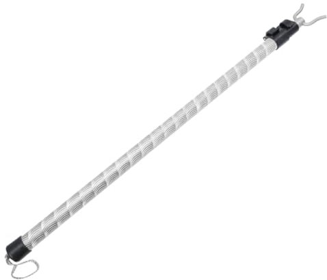WATIIFUFU Barra de Ropa Palo de Largo Alcance Gancho para Ropa de Alto Alcance Percha para Colgar Ropa Barra para Colgar Ropa el Poste práctica Barra de tendedero aleación Silver