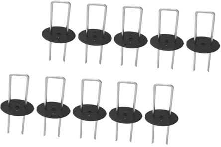 Kisangel Grapas para Malezas De Jardín Tutor para Paisajismo Barrera De Humedad con Almohadillas