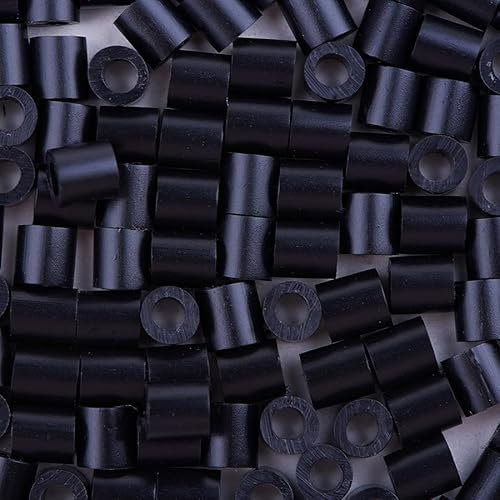 Handicraft Emporium | Melty Beads, Fuse Beads, Hama Bead Compatable (5mm (Standard), Black)