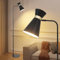 ZealWe Floor Lamp for Living Room, Standing Lamps with Adjustable Lampshade, Industrial Floor Lamp with Foot Switch for Bedroom, Tall Lamps with E27 Socket, Bulb Not Included