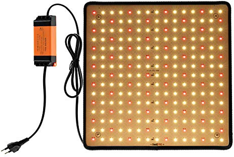 BAODBF 45W LED Pflanzenlampe,225 LED Grow Lampe Vollspektrum,Grow Light,Wachstumslampen für Pflanzen,LED Pflanzenlampe Dimmbar für Zimmerpflanzen,Gemüse,Blume,Aussaat (A)