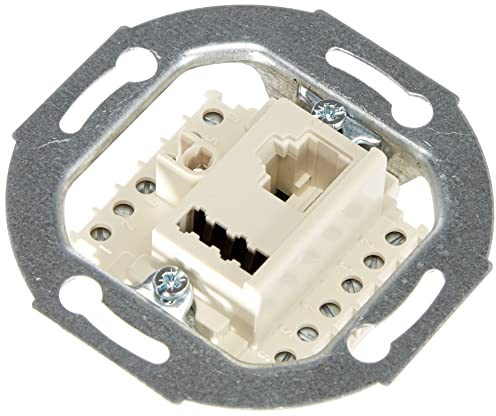 Merten 465707 Kombidose UAE/TAE (Kat 3), 8(6)-6F+N, weiß