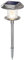 Esotec Solar Gartenstecker Solarleuchte Sunnylight, Duo Color, Akku, LED Stableuchte, Steckleuchte, Solarstecker, Solarfackel draußen, H38cm, Edelstahl, Metall, außen, Outdoor, 102093