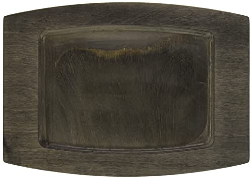 Protector mesa rectangular- madera nogal 35x24,9cm