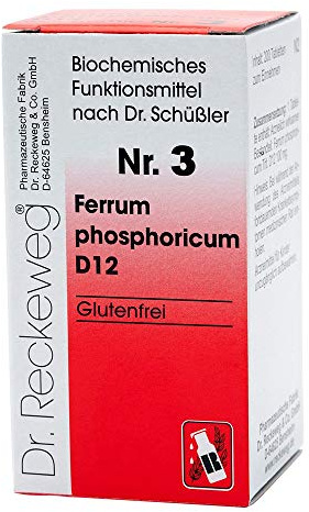 Biochemie 3 Ferrum Phosphoricum D 12 Tabletten
