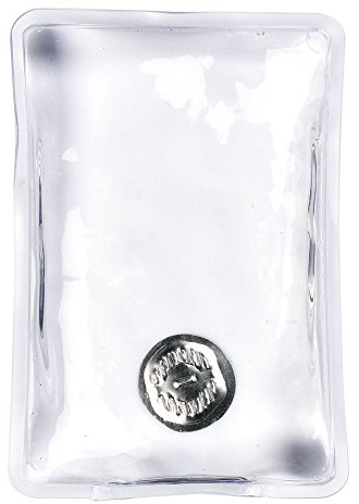 eBuyGB Pack of 2 Reusable Instant Gel Hand Warmer (Clear Rectangle)