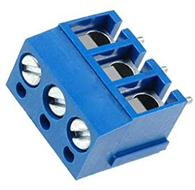5X DG300-5.0-03P-12-00A(H) Klemmleiste für Printmontage mit 90°-Winkel 5mm Wege: