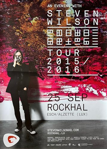 Steven Wilson – 60 x 80 cm Kunstdruck/Poster