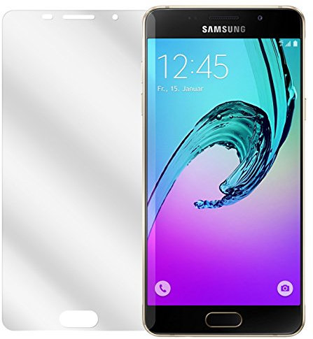 dipos I 2X Schutzfolie klar kompatibel mit Samsung Galaxy A5 (2016) Folie Displayschutzfolie