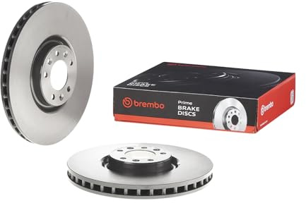 Brembo 09.A558.11 COATED DISC LINE Bremsscheibe - 1 Stück | Kompatibel mit: CITROËN C5 III, C5 III Break, C6, PEUGEOT 407 Coupe, 508 I, 508 SW I