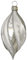Jingle Bells Lauscha Weihnachtsbaumschmuck, Mundgeblasene Christbaumkugel, Silber mit Dekor, Glas, Modern, Eislack, 4 Stck., 5 cm, Weihnachten