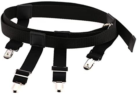 F Fityle Frauen Nylon Verstellbare Harness Hosen Strumpfhalter Strumpfband aus aus Clips