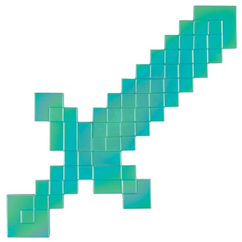 Minecraft, accessorio per costume da spada diamantata, in plastica, taglia unica