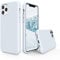 SURPHY Liquid Silicone Case Compatible with iPhone 11 Pro Case, Soft Rubber with Microfiber Cloth Lining Full Body Design Shockproof 5.8 inch Phone Case for iPhone 11 Pro, Sky Blue