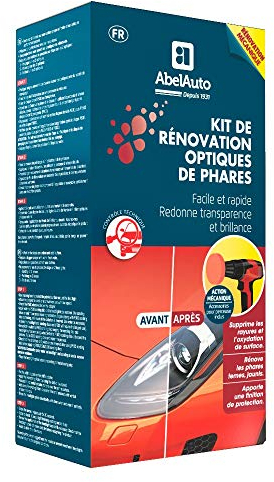 Kit de rénovation optiques de phares mécanique-ABELAUTO
