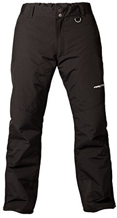 Arctix Herren Mountain Insulated Skihose Schneehose, Schwarz, Medium (32-34W 34L)