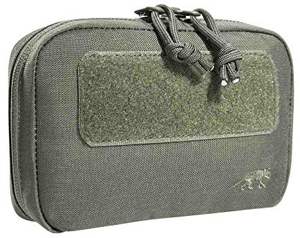 Tasmanian Tiger TT Admin Pouch Organisations-Tasche Molle kompatibel für Rucksack, Chest Rig und Warrior Belt, Steingrau-Oliv IRR