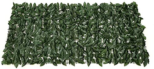 Künstliche Efeu Garten Privatsphäre Lvy Leaf Hedge Panels Schmuck für Hochzeit Privacy Garden 0723