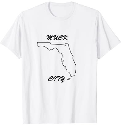 Muck City Florida Fußball Pahokee Glades T-Shirt