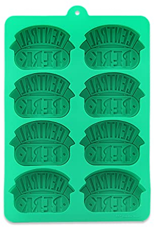 OpenRoad Friends The TV Series Central Perk Silicone Mold - Friends Ice Cube Tray, Jello Mold or Chocolate Mold, Green/Black