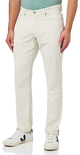 HACKETT LONDON Herren Sateen 5Pkt Hose, Beige (Knochen), 36W/32L