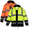 RODOPI FREEZ-Reflex Winter Arbeitsjacke Herren und Damen Gr.S-XXXL Reflektierende Jacke wasserdicht EN ISO 20471:2013 & EN ISO 13688:2013 Warnschutzjacke (as3, alpha, s, regular, regular, Gelb)