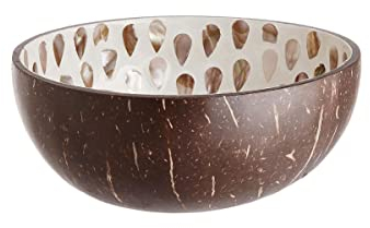 BUTLERS Coconut Deko Schale Tropfen aus Kokosnuss Ø14cm