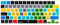 WYGCH Premiere Pro CC Shortcuts Silicone Keyboard Cover for 2021-2024 MacBook Pro 14 16, Air 13 15, Compatible with Models A2442, A2485, A2681, A2779, A2780, A2941, A2918, A2992, A2991