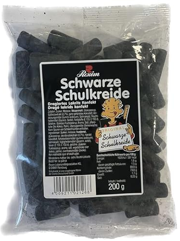 Rexim schwarze Schulkreide 200g