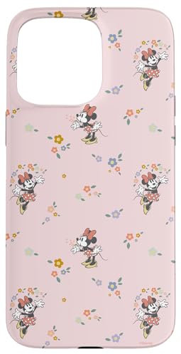 iPhone 15 Pro Max Disney Minnie Mouse Springtime Flower Delight Case