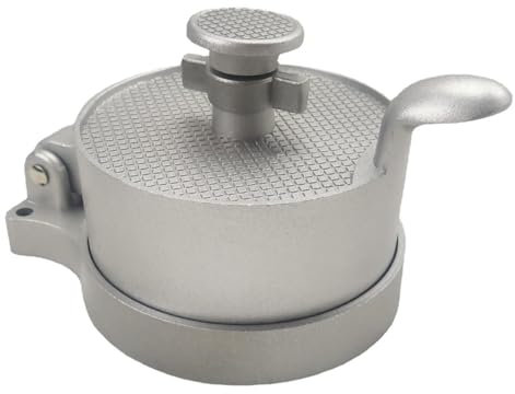 Hamburgerpresse, waschbares Werkzeug für Hamburger, Hamburgerpresse aus Aluminiumlegierung, Hamburgerpresse mit verstellbarer Feder, Hambur