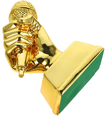 OFFSCH Microfono Radio di Partecipazione Concorso Musicale Concorso Souvenir Premi E Trofei Mini Trofei Decorativo del Partito di
