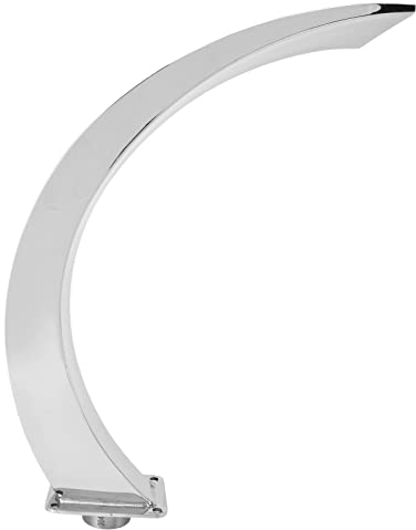 Ghzste Pool-Wasserfall-Brunnen, G1-Innengewinde, Edelstahl 304, Abgerundetes, Gebogenes Design, Außenpool-Brunnen den Spielplatz